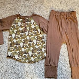 Kate Quinn Leaf Bamboo Set